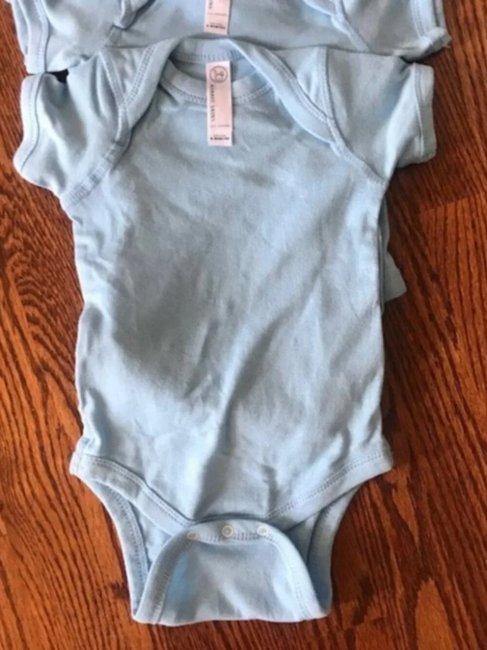 5 Rabbit Skins Infant Baby Boy Blue Onesie Bodysuit Size. 6 mos New withOut Tag